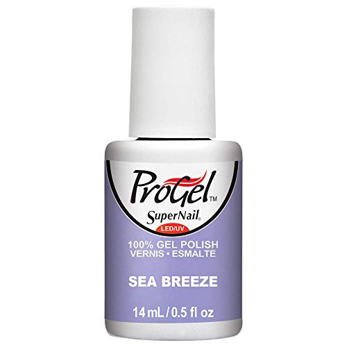 Supernail Progel Gel Polish, Sea Breeze, 0.5 Fluid Ounce
