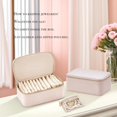 thumbnail image 4 of Organizador para joyas Vlando Travel con 12 bolsas, color rosa malva, 4 of 8
