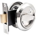 thumbnail image 1 of shiyou-Cup Door Locks Without Keys,304 Round Recessed Install Door Lock,Hidden Cup Door Handle,Square Lock Cylinder Cup Locks,Hidden Pulls Ring,for Privacy Door Bathroom Bedroom etc Sliver, 1 of 4