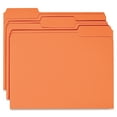 thumbnail image 2 of Business Source, BSN44105, 1-ply Tab Colored File Folder, 100 / Box, Orange, 2 of 2