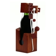 Cork Genius Wine Bottle Puzzle Lock, Fun Wine Lover Gift Game for Adults