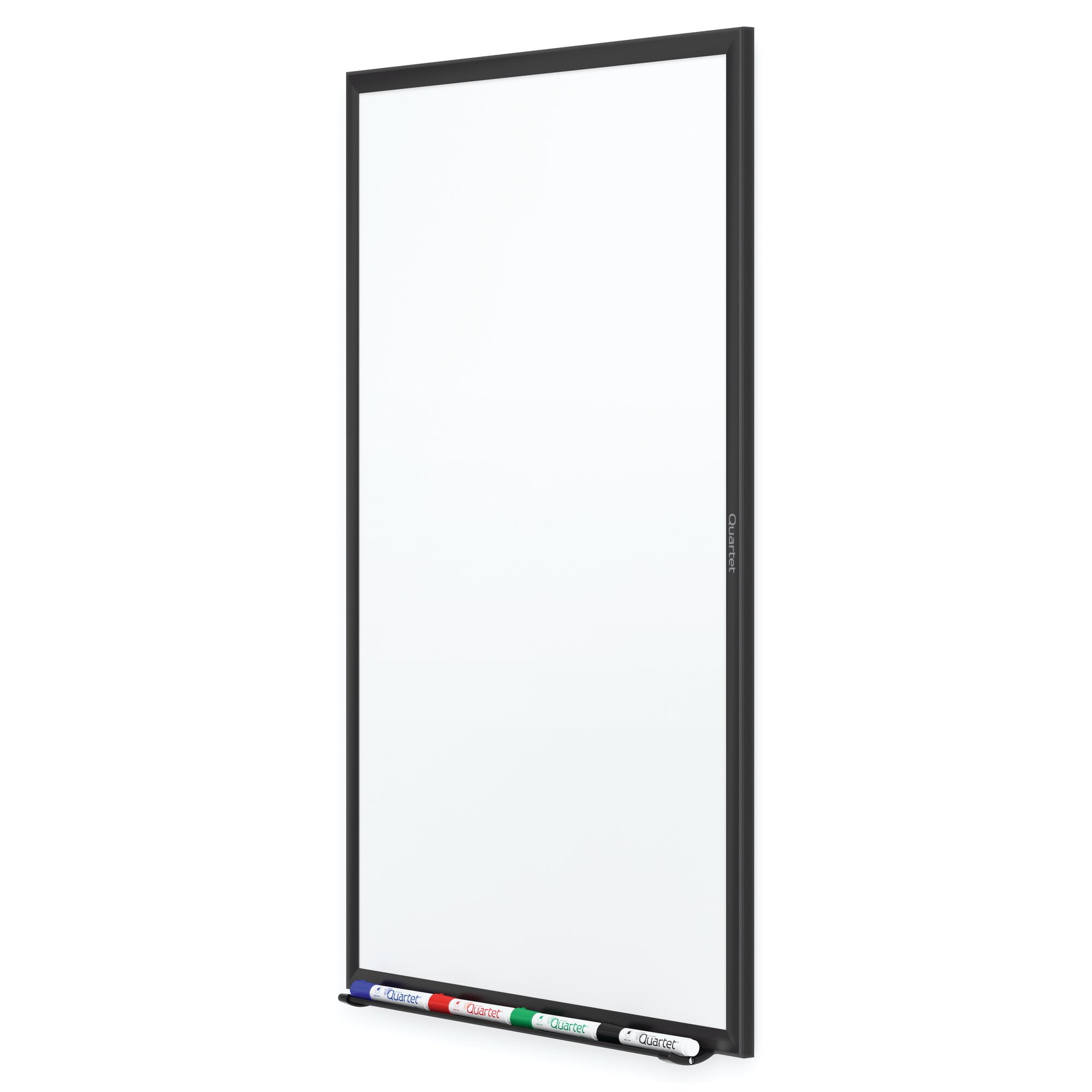 Quartet Classic Nano-Clean Magnetic Dry-Erase Board 96 x 48 8 x 4 Black Aluminum