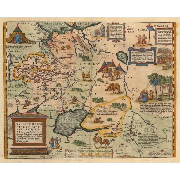 1602 Russiae, Moscoviae et Tartariae