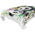 thumbnail image 4 of BZSMCE Square Tablecloth Cute Pandas Pattern Pattern Tableclothes, 4 of 9