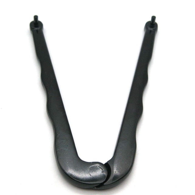 Secfanya Clé à Molette Réglable pour Écrous Ronds avec Trous Percés (4mm)