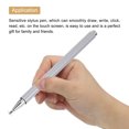 thumbnail image 3 of Unique Bargains Stylus Pens for Touch Screens Magnetic 2 Fine Point Disc Universal Capacitive Pen Sensitivity, Silver, 3 of 7