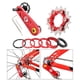 thumbnail image 3 of Cadena de Desviador trasero deal Paquetes Kit Conversión de Rojo 16T shamjiam Tensor de cadena de bicicleta, 3 of 9