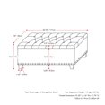 thumbnail image 2 of CorLiving Boston Tufted Fabric Storage Ottoman, 2 of 9