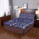 thumbnail image 4 of Juego de ropa de cama ABPHQTO 3 piezas Funda de edredón azul marino Paisley con 2 fundas de almohada, 4 of 4