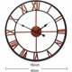 thumbnail image 5 of Reloj de jardín Reloj de pared de jardín al aire libre Reloj de jardín con números romanos grandes Reloj de hierro al aire libre 40 cm JAMW Sencillez, 5 of 5
