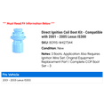 thumbnail image 2 of Direct Ignition Coil Boot Kit - Compatible with 2001 - 2005 IS300 2002 2003 2004, 2 of 2