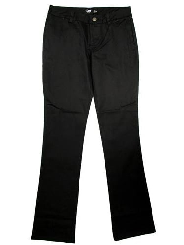 lee uniforms girls 3-15 original straight leg pant grey 9 - Walmart.com