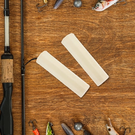 WRISTBIQUE Fishing Rod Ground Spike Plastic Material 2Pcs