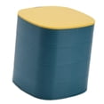 thumbnail image 2 of Caja de joyería giratoria de 4 capas jinwen Amarillo Contenedor para joyas, 2 of 8