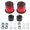 Purple, variant on Skateboard Shock-Absorber Set Pu Rubber Colorful Top Bottom Bush Washers 90A Hard Longboard Pivot Tube Accessories Cups Orange Fangkenuo