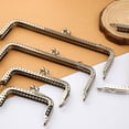 thumbnail image 4 of YongCo Stainless Frame Purse Craft Kiss Clasp Lock Coin Bag Semicircular Arched Shape Clutch Frame Purse Bag Purse Making, 4 of 15