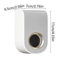 thumbnail image 3 of Wall Mounted Automatic Toothpaste Dispenser with No-Drill Design, Bathroom Accessory Storage Rack, Easy Install Squeezer Holder for Home Bathroom Organization and Washroom Decor, Gray, 3 of 7