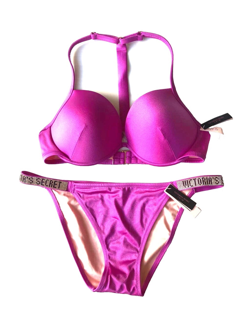 Buy Victoria's Secret Shine Strap Swim Bikini Bottom from the Victoria