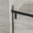 thumbnail image 5 of ResenkosNeo-Angle Frameless Shower Door 36 in.D x 36 in.W x 72 in.H Corner Shower Enclosure With Clear SGCC Tempered Glass Pivot Shower Door In Matte Black Finish, 5 of 5