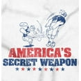 thumbnail image 2 of Popeye America's Secret Weapon Funny Zip Up Hoodie Men's Women's Brisco Brands L, 2 of 6
