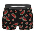thumbnail image 4 of Goofa Watermelon Printed Men's Boxer Briefs Underwear, Moisture-Wicking Underwear, Trunk,Soft and Breathable Cotton Underwear-XX-Large, 4 of 9