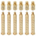 thumbnail image 1 of Unique Bargains 25/100 Grain Archery Arrow Insert 0.244 Inch Brass Arrow Weight Bolt for Field Points Shaft, 6 Set, 1 of 5