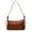 Brown, variant on SPEKSEE PU Leather Crossbody Bag Frosted Shoulder Bag Large Commute Tote Handbag