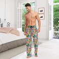thumbnail image 7 of Cute Cartoon Characters Mens Pajama Pant Sleep and Lounge Bottons with Pockets, 7 of 7