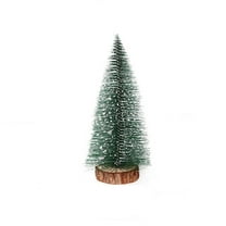 Byujiro Mini Christmas Tree Stick White Cedar Desktop Small Christmas Tree Christmas Decorations Portable Holiday Tree