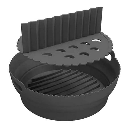 

Tohuu Silicone Silicone with Detachable Separator Pad Food Safe Air fryers Oven Accessories Replacement of Parchment Lines positive