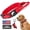 Red, variant on WAAYEEPAL Upgraded Tactical AirTag Dog Collar for Medium Large Dogs - Heavy Duty Adjustable with AirTag Holder (AirTag Not Included)