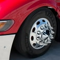 thumbnail image 3 of 33mm X 4 3/8" Chrome Plastic V-Spike Nut Cover - Push-On, 3 of 3