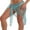 Green, variant on Women Crochet Beach Cover Up Sarong Wrap with Shells Fishnet Bikini Cover Up Swimwear Scarves