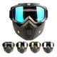 thumbnail image 1 of Máscara táctica de airsoft, paintball, máscaras protectoras faciales completas, casco de seguridad, gafas protectoras de combate, 1 of 5