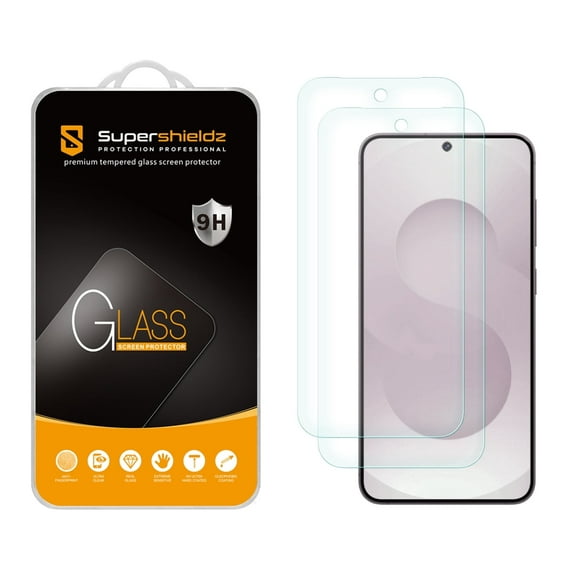 (2 Pack) Supershieldz Designed for Samsung (Galaxy S25 Edge) Tempered Glass Screen Protector, Anti Scratch, Bubble Free