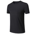 thumbnail image 5 of DHFJKG Womens Workout Tops Short Sleeve Athletic Running Shirts Breathable Solid Color Loose Fit Basic Tee For Yoga Gym Sports Stylish Top, 5 of 5