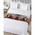 thumbnail image 5 of Xipuska Purple Grapes Farmhouse Bed Runners for Cal King Size Bed, Decorative Bed Throws for Foot of Bed, Vintage Cask Maple Leaf Bed Runner Sofa Throw Bedding Scarf Protector Slipcover for Bedroom, 5 of 6