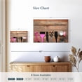thumbnail image 4 of Elephant Stock Hair Styling Accessories Wall Art - Horizontal Canvas Wall Art - Living Room Wall Decor - Fashion And Beauty Canvas - Pink And Brown Decor - 12" x 8", 4 of 8