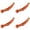 orange 4PCS, variant on Elastic Resistance Loop Bands Yoga Exercise Gym Fitness Workout Stretch Physio