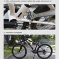 thumbnail image 3 of Dalazy Mountain Bicycles Kick Side Foot Stand Rack Nonslip Aluminum Alloy Parking Kickstand Replacement Part Riding Support Black, 3 of 8