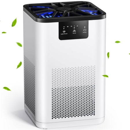 ALROCKET Air Purifier  with HEPA Filter for Home  Remove 99.9% Smoke Dust Allergies for 300 SQ.ft