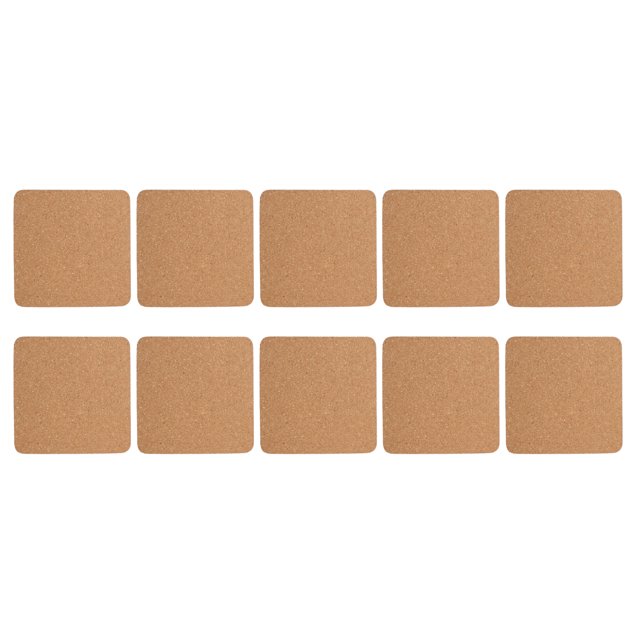 10 Pcs Napperons pour Usage Intérieur avec Protection contre la Chaleur et les Rayures en Liège et Plastique