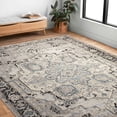 thumbnail image 3 of Alexander Home  Armanda Modern Floral Indoor/ Outdoor Area Rug Grey/ Blue 2'5" x 4'0" 3' x 5' Outdoor, Indoor, 3 of 5