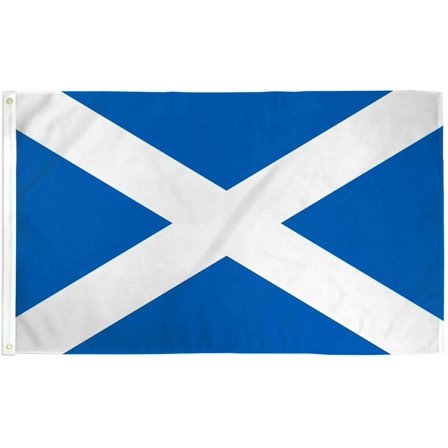 2x3 Scotland Cross Flag Saint Andrew Banner Saltire Scottish Pennant New 100D