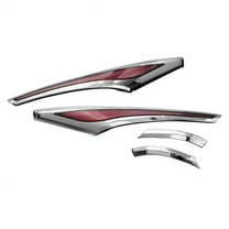 Kuryakyn Chrome Saddlebag Accent Swoop Led Lights 12-17 Fits Honda Goldwing 1800