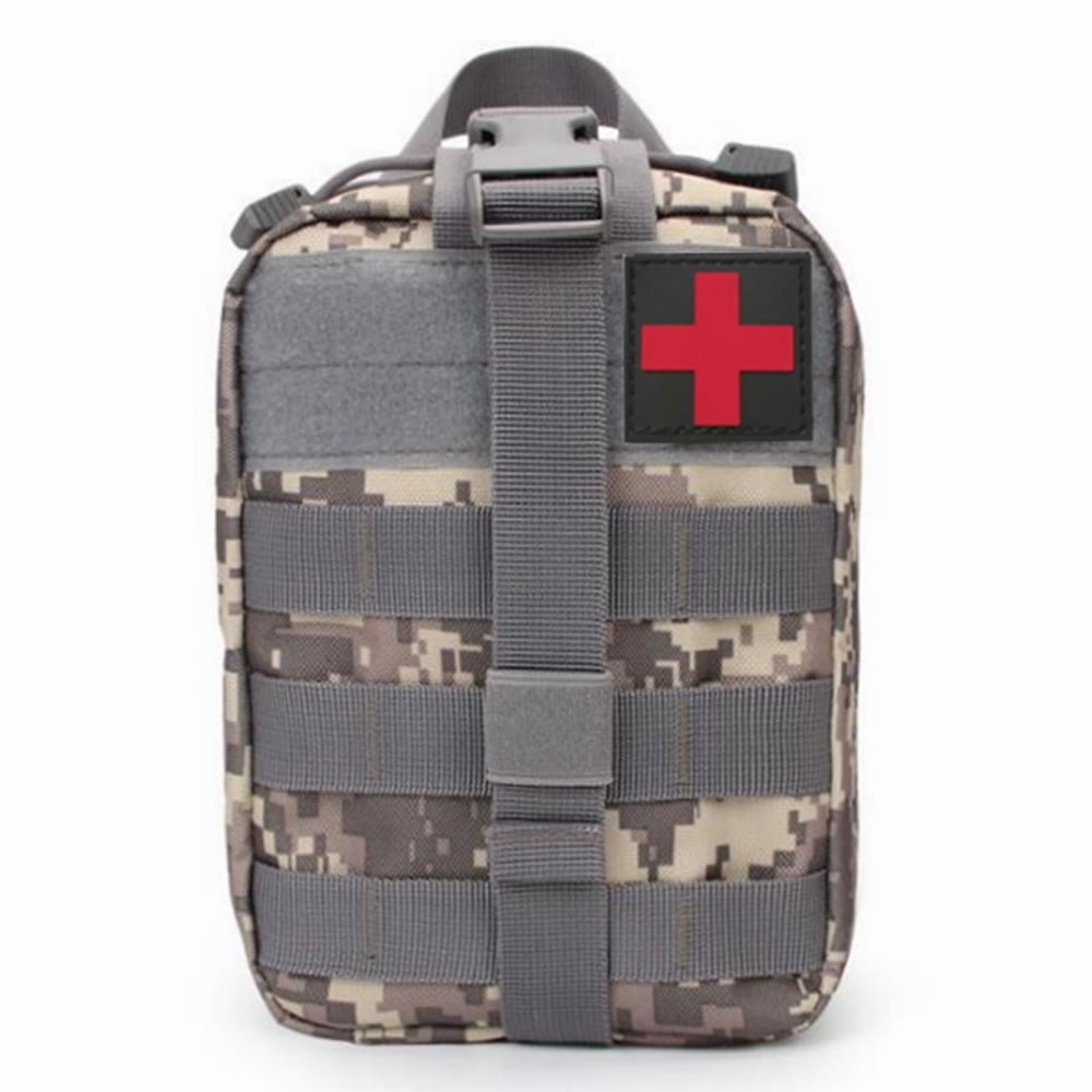 Tactical EMT Medical First Emergency Aid Kit Outdoor Survival Molle Rip