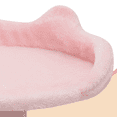 thumbnail image 6 of MoNiBloom Cat Tree Houses for Indoors with Self-grooming Toy, 70" Height（Soft Pink）, 6 of 11