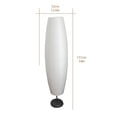 thumbnail image 3 of Paper Lamp Shade, White Lamp Shade, 12.6*54in, Floor LampwithShade, Lamp Shade, Scandinavian Home Decor, Vertical Standing, Neutral Fit, 1 Pc, 3 of 7
