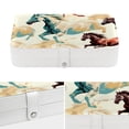 thumbnail image 4 of Horse PU Leather Necklace Holder with Removable Compartment, Portable Display Case and Decorative Box - Jewelry Organizer, 4 of 6