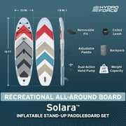 Hydro Force Solara Inflatable Stand-Up Paddleboard Set 10